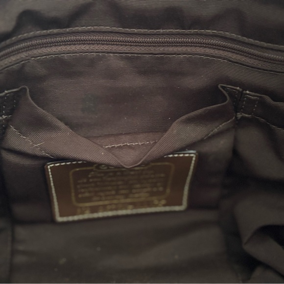 Coach signature stripe denim multifunction tote - Picture 7 of 9